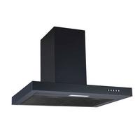 Dunstabzugshaube 6004BH Schwarz - Schwarz, Basics, Metall (60/45-83/45cm) - PKM