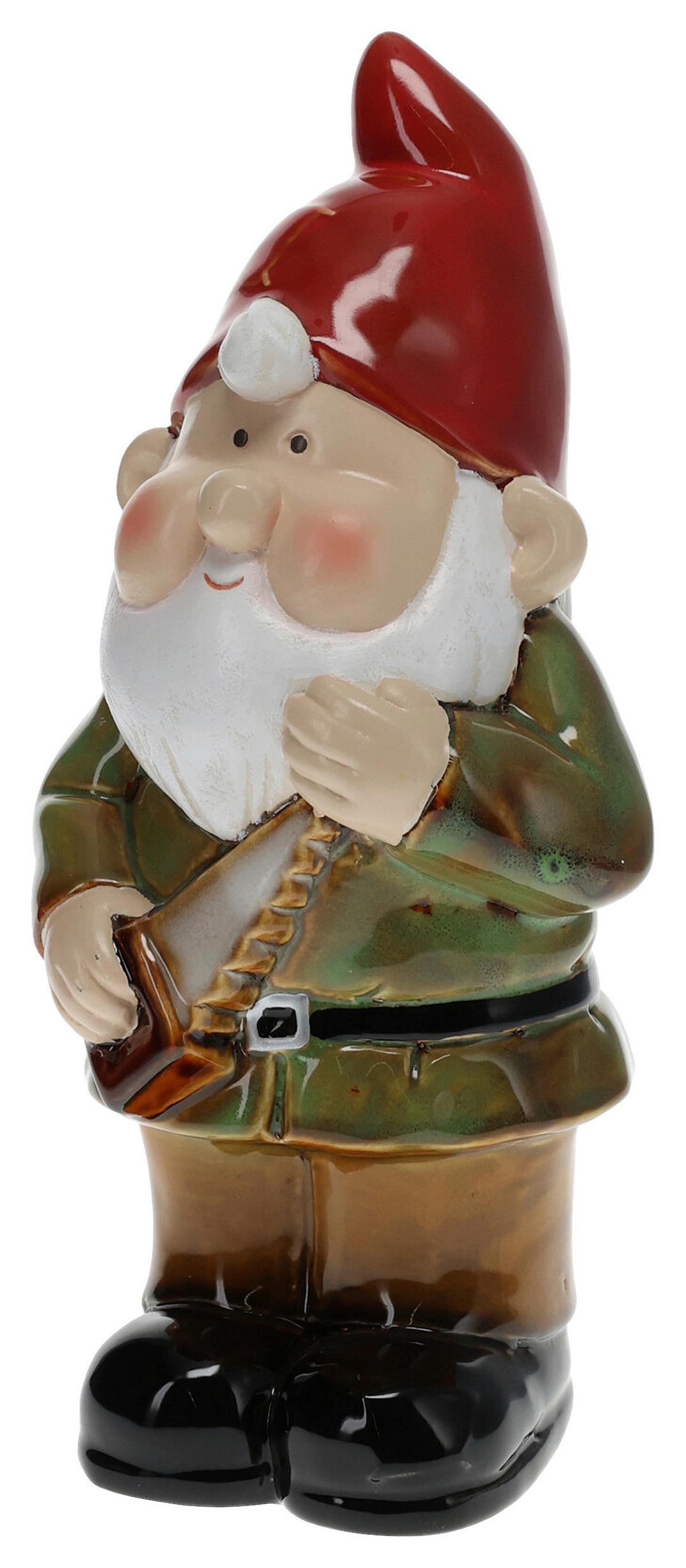 Dekor Törpe Dwarf - L - kerámia (14,5/10,5/27,5cm)