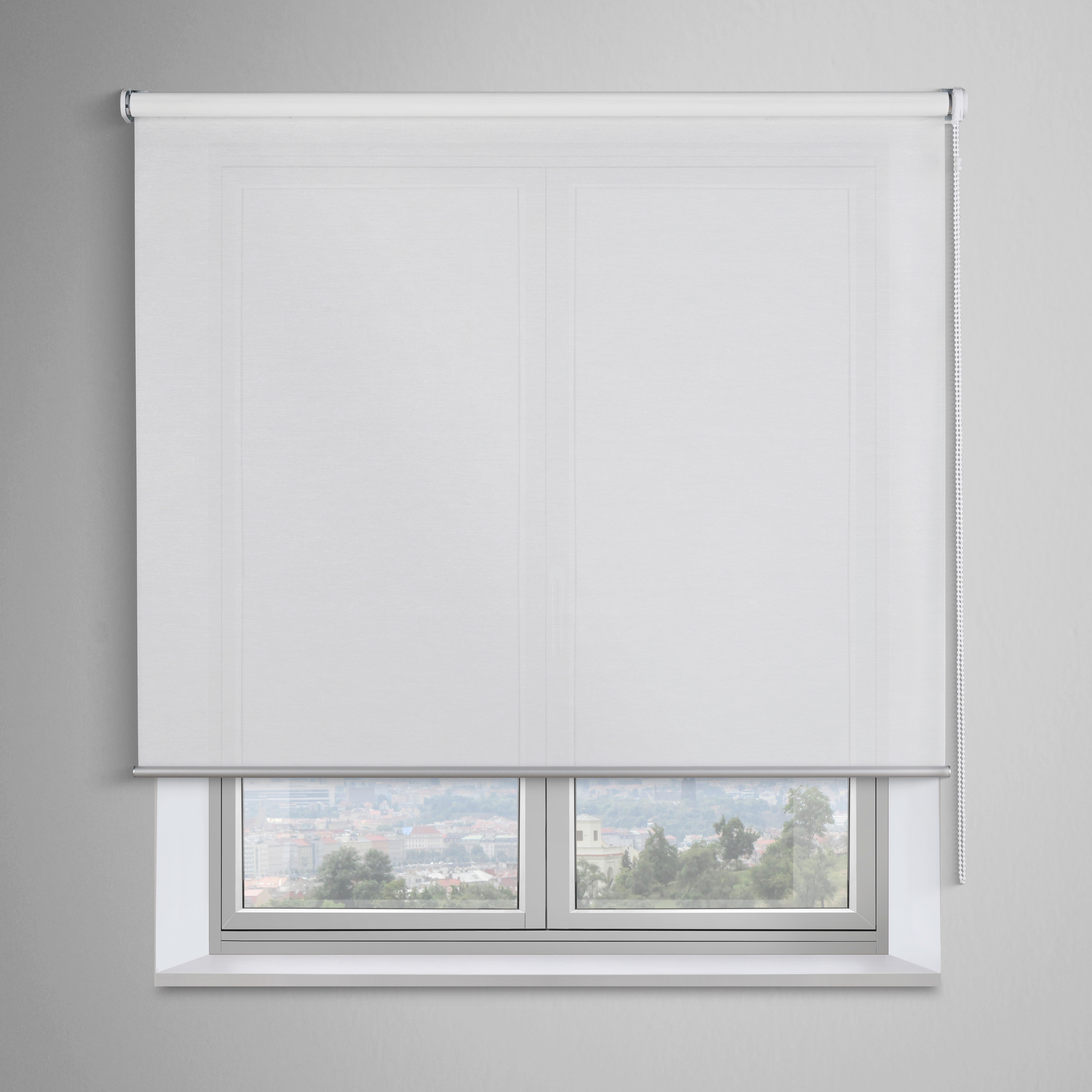 Rolo Nova - bela, Moderno, umetna masa (120/150cm) - Premium Living