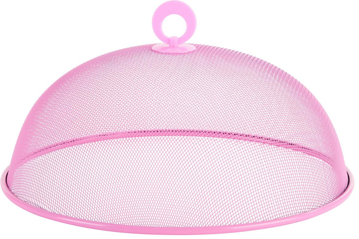Capac protecție mâncare OLAF - roz aprins/galben, Konventionell, metal (30/12,5cm)