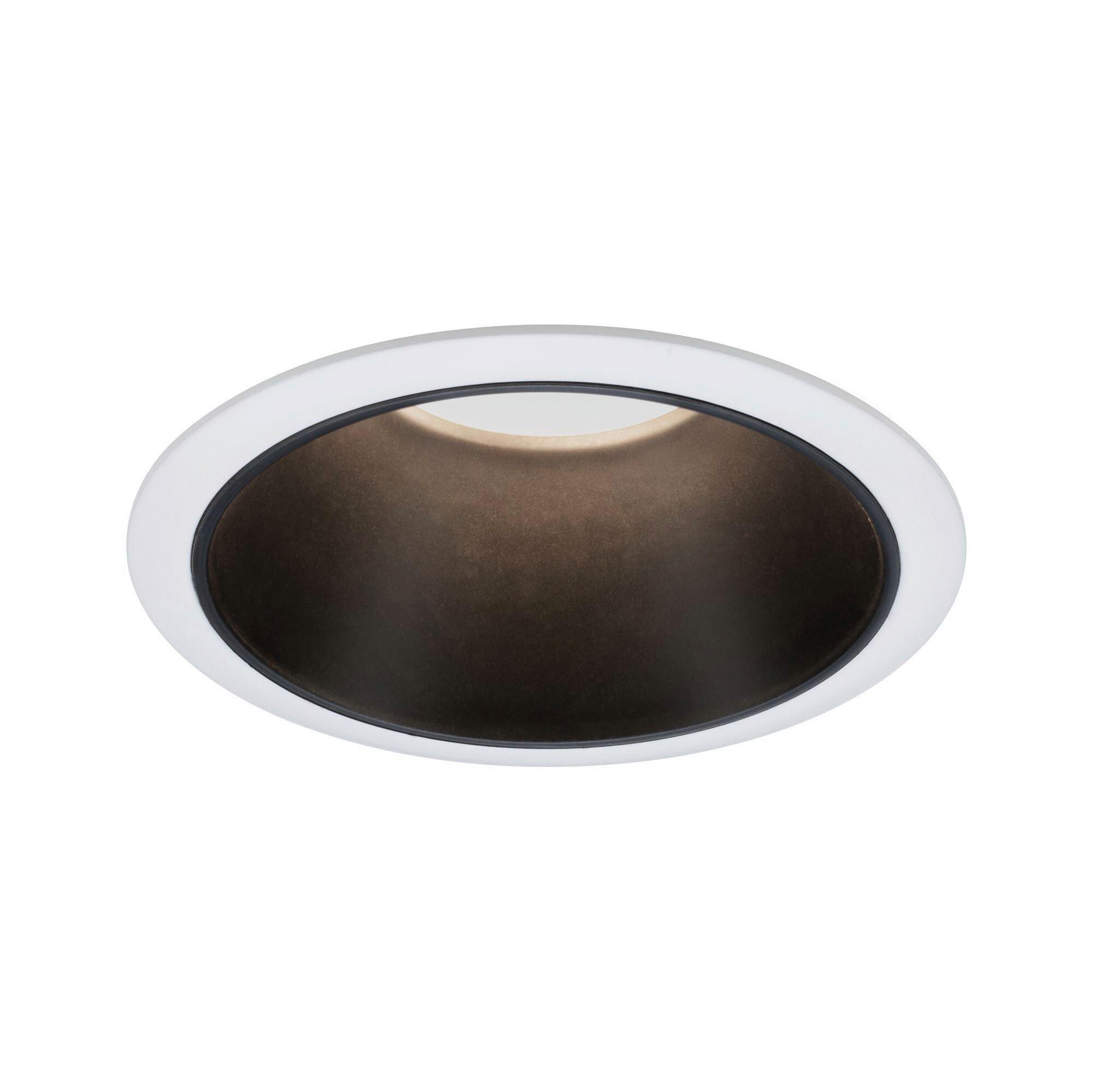 LED-Strahler Cole in Schwarz/Weiß max. 6 Watt - Schwarz/Weiß, Design, Kunststoff/Metall (8,8cm) - Paulmann