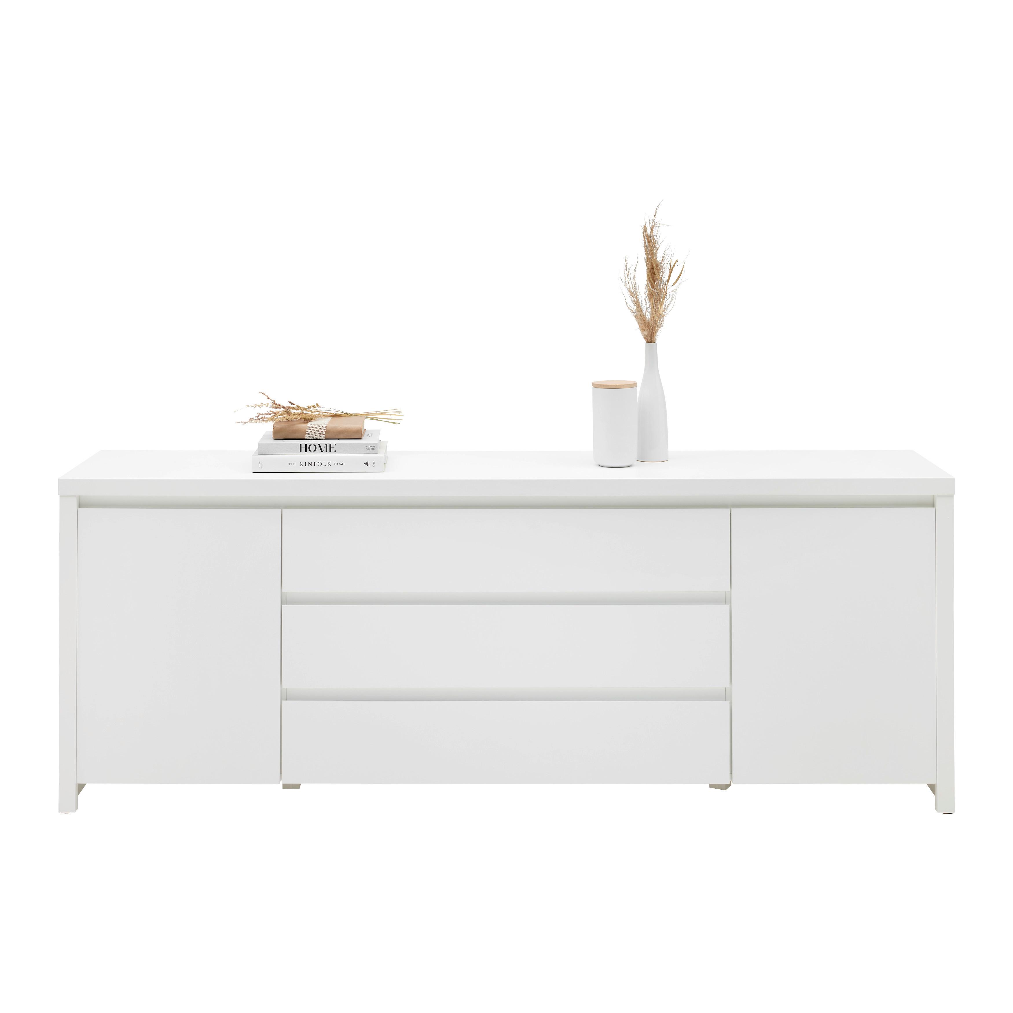 Sideboard Larios B In Weiss Online Kaufen Mömax