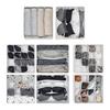 FÖRVARINGSLÅDOR SET LOUIS - SOCKS 2PCS - beige, Modern, papper/textil (28/10.5/28cm) - Mömax