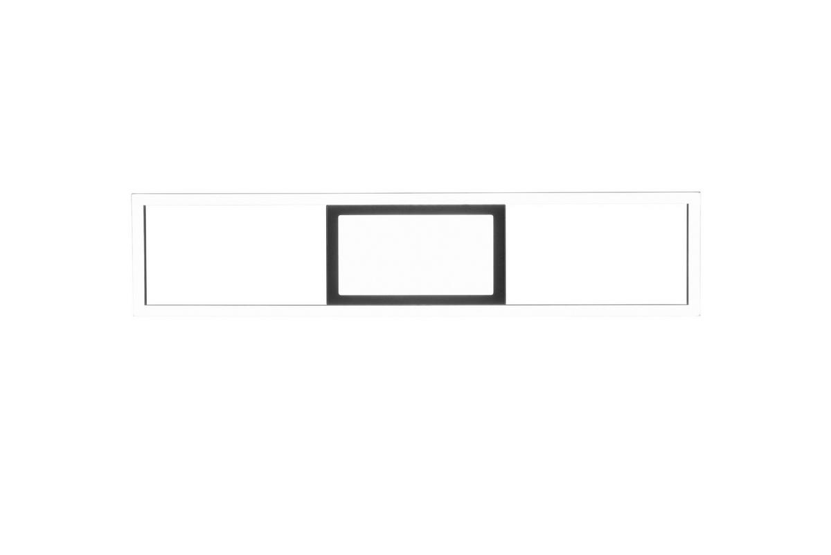LED-Deckenleuchte Regido Schwarz max. 22 Watt - Schwarz, Design, Metall (13/60/6cm)