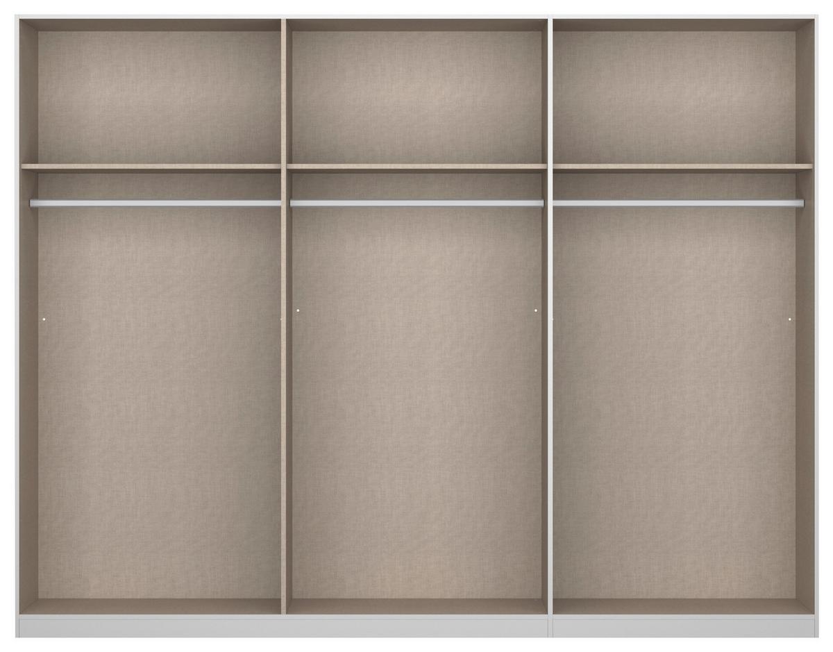 Ormar S Klasičnim Vratima Lamella - siva/hrast Artisan, Moderno, drvni materijal/metal (271/210/54cm) - Modern Living