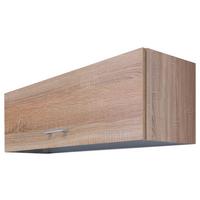 Küchenoberschrank Samoa Eichefarben - Alufarben/Sonoma Eiche, KONVENTIONELL, Holzwerkstoff/Kunststoff (100/32/32cm) - FlexWell
