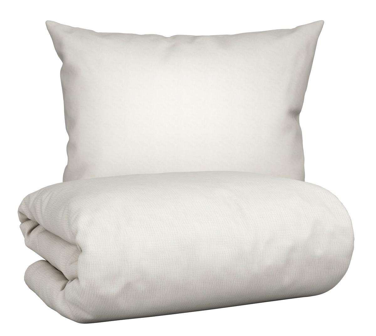 Ágyneműhuzat-garnitúra Melissa - fehér, Modern, textil (140/200cm) - Modern Living