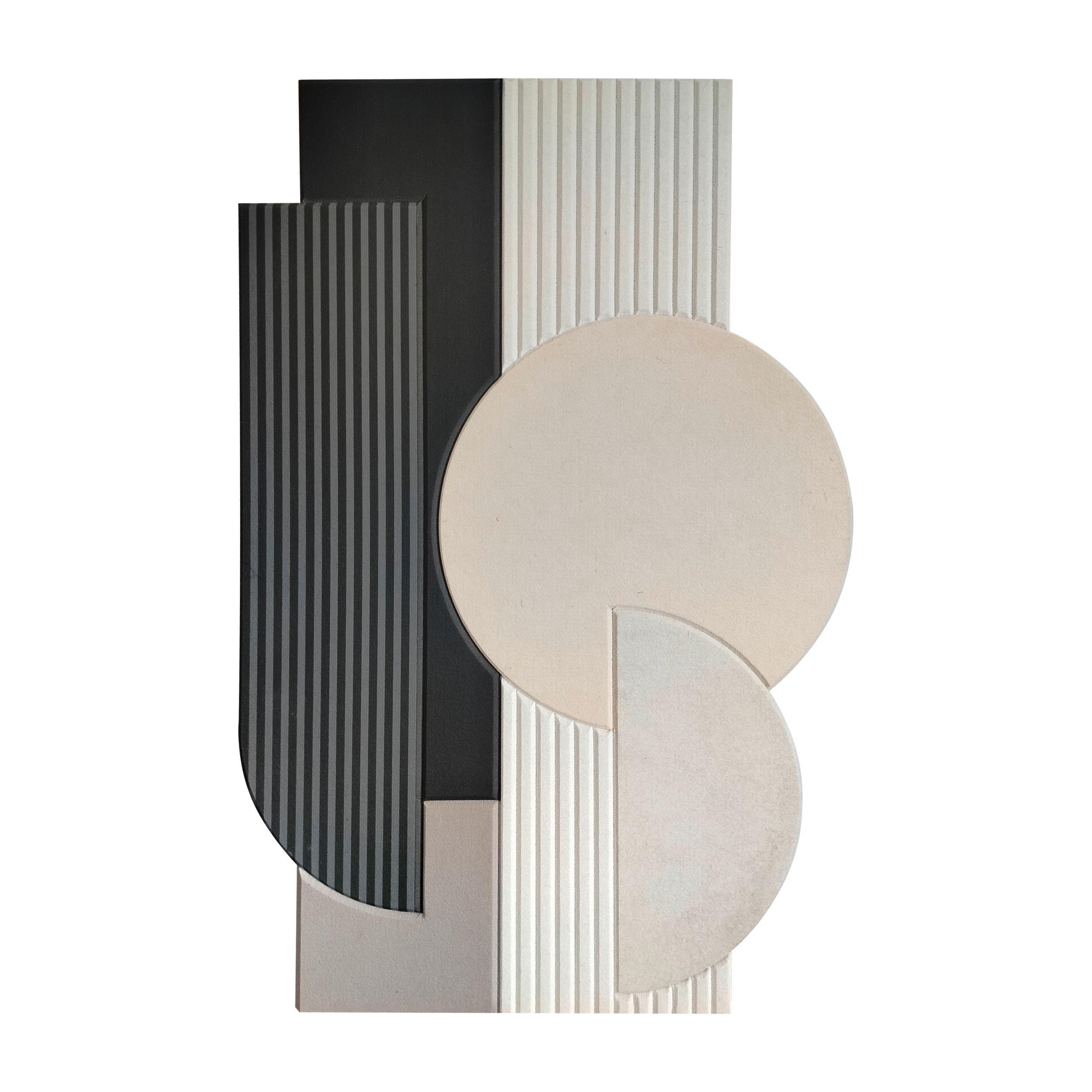 Akustični Panel Milla - črna/bež, tekstil (60/90cm) - Mömax