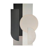 Akustični Panel Milla - črna/bež, tekstil (60/90cm) - Mömax