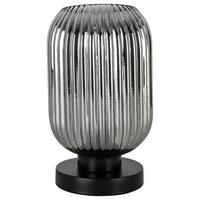 LAMPA STOŁOWA EXI - czarny chrom/czarny, Modern, tworzywo sztuczne/metal (14/25cm) - Mömax