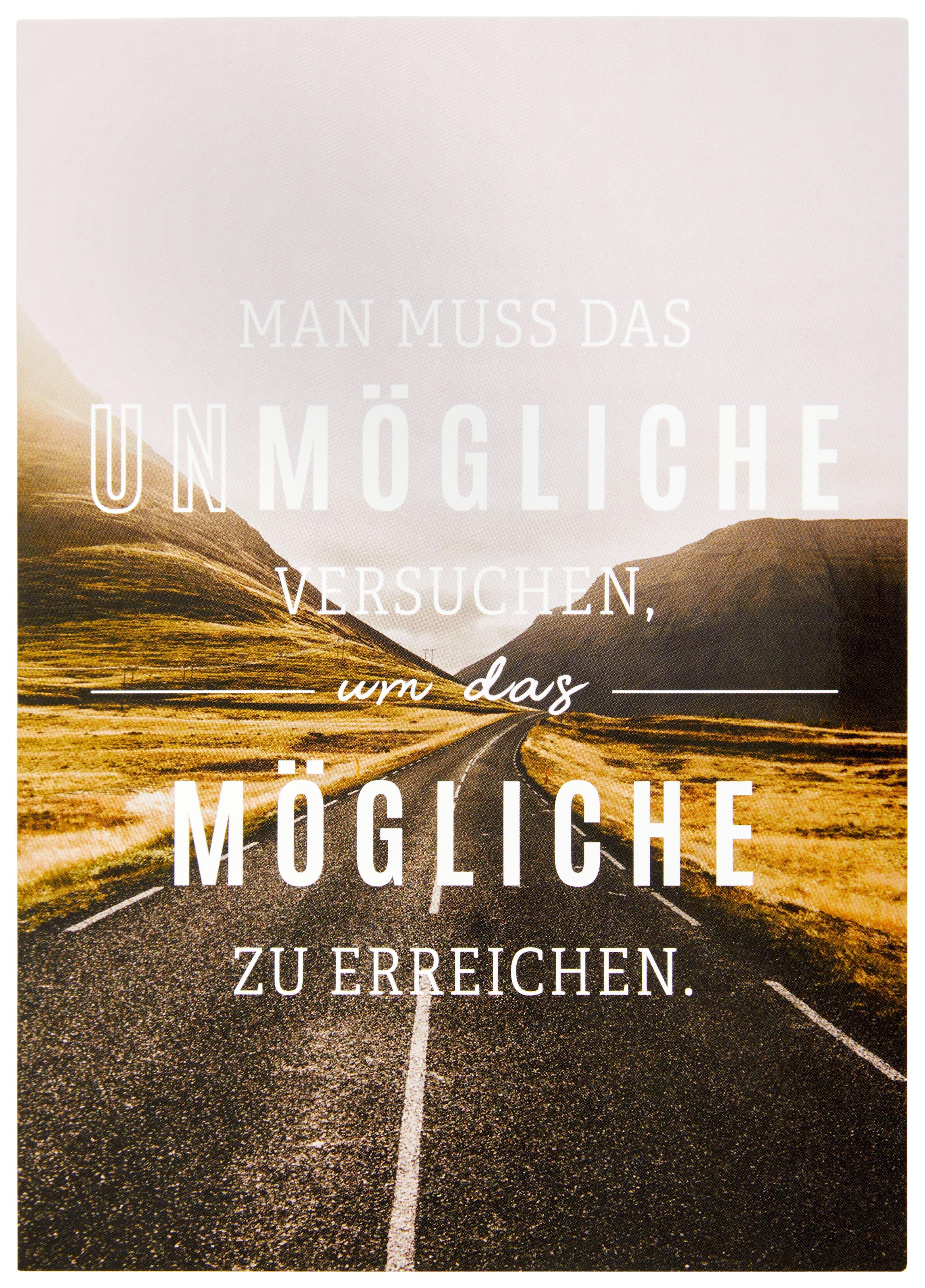 Postkarte Statements in Altrosa - Multicolor, Papier (10,5/14,8cm) - VS Visual Statements