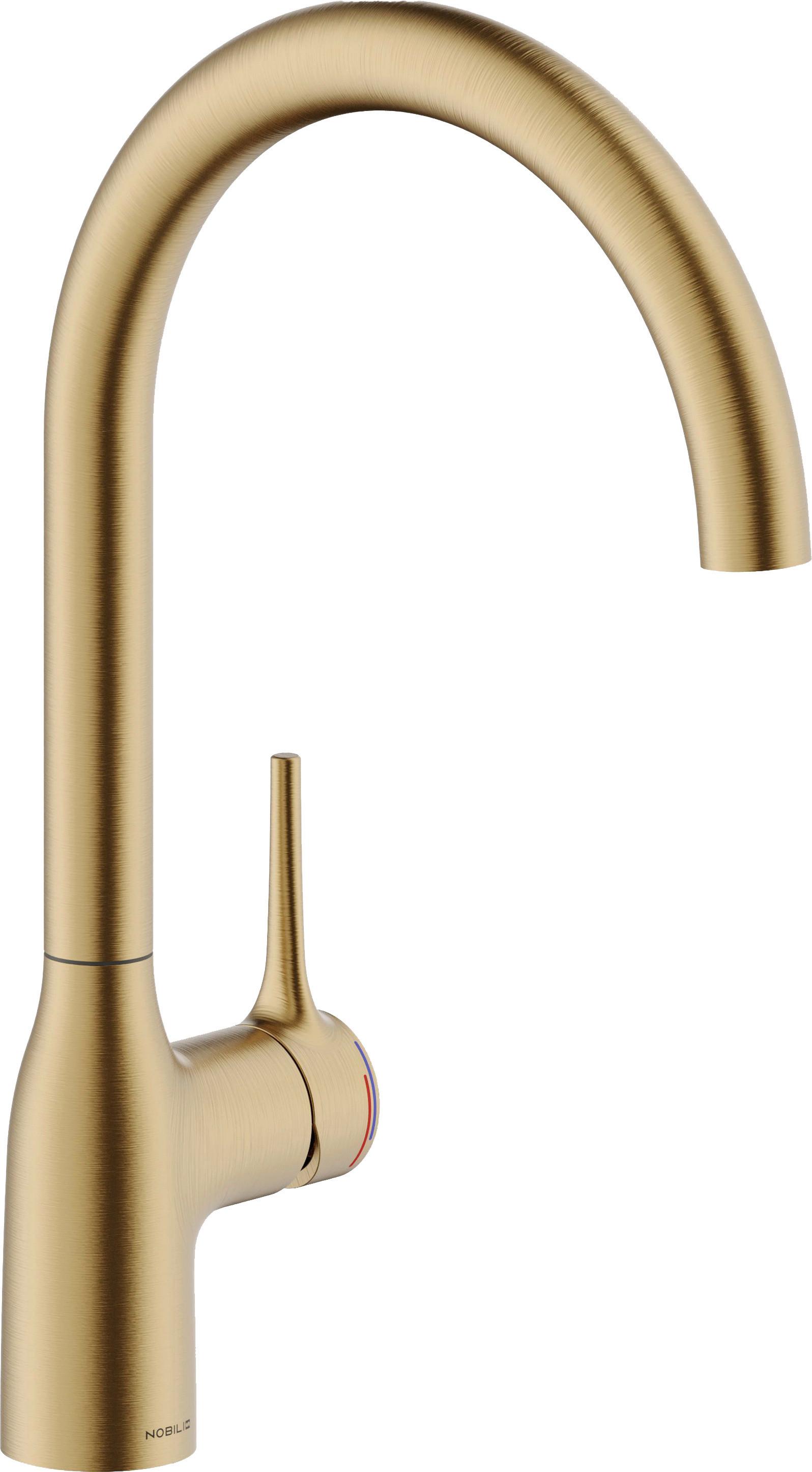 Küchenarmatur 18748 Goldfarben - Goldfarben, MODERN (38cm) - Systemceram