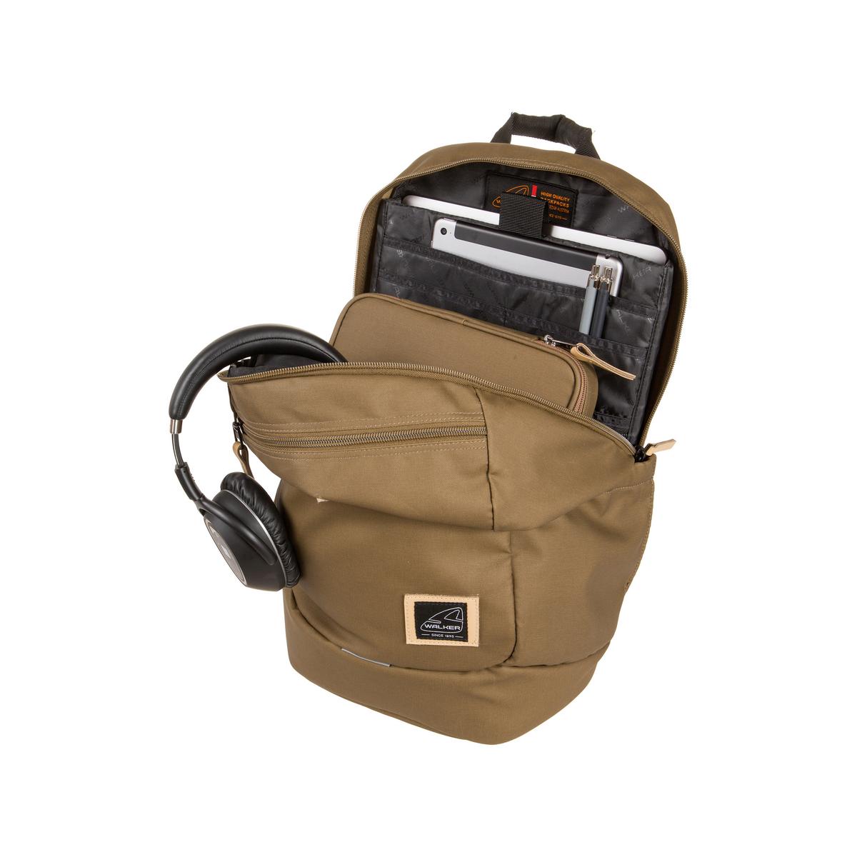 Nahrbtnik Walker Icon, Olivno Zelena, 30 L - olivno zelena , Konvencionalno, tekstil (34/48/18cm) - Schneiders