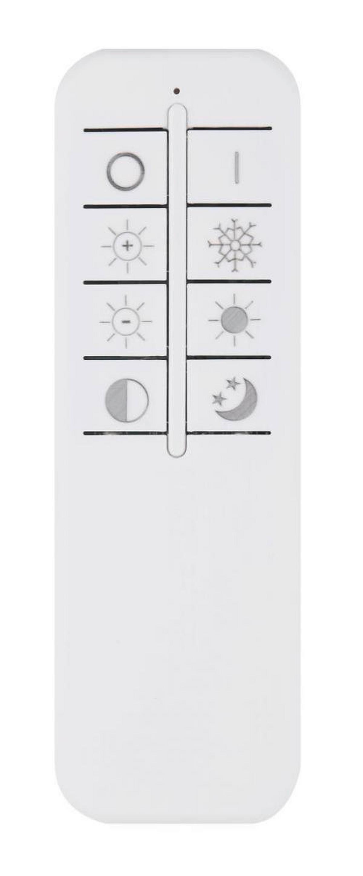Stropna Led-svetilka Tabano, S Sijalko - bela/opal, Basics, kovina/umetna masa (50/9,5cm) - Globo
