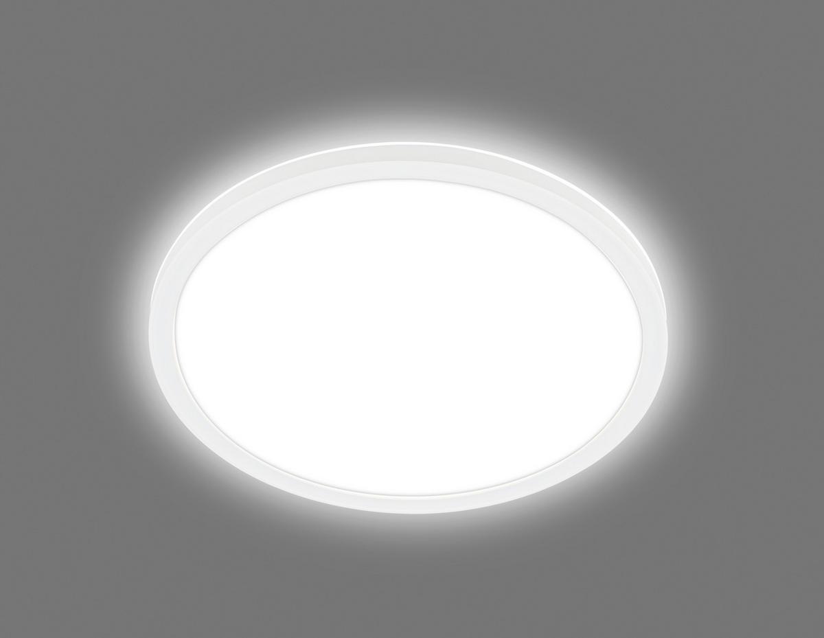 ŁAZIENKOWA LAMPA SUFITOWA LED 7525416 MOVE - biały, Basics, tworzywo sztuczne (29/3cm) - Briloner