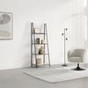 HYLLA JORIS -EXKLUSIV- - svart/naturfärgad, Modern, metall/trämaterial (60/170/42cm) - Mömax