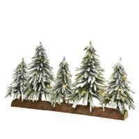 CHOINKA DEKORACYJNA 680239 - TANNEN & GIRLANDEN - zielony, Konventionell, tworzywo sztuczne (65,00/15,00/35,00cm)