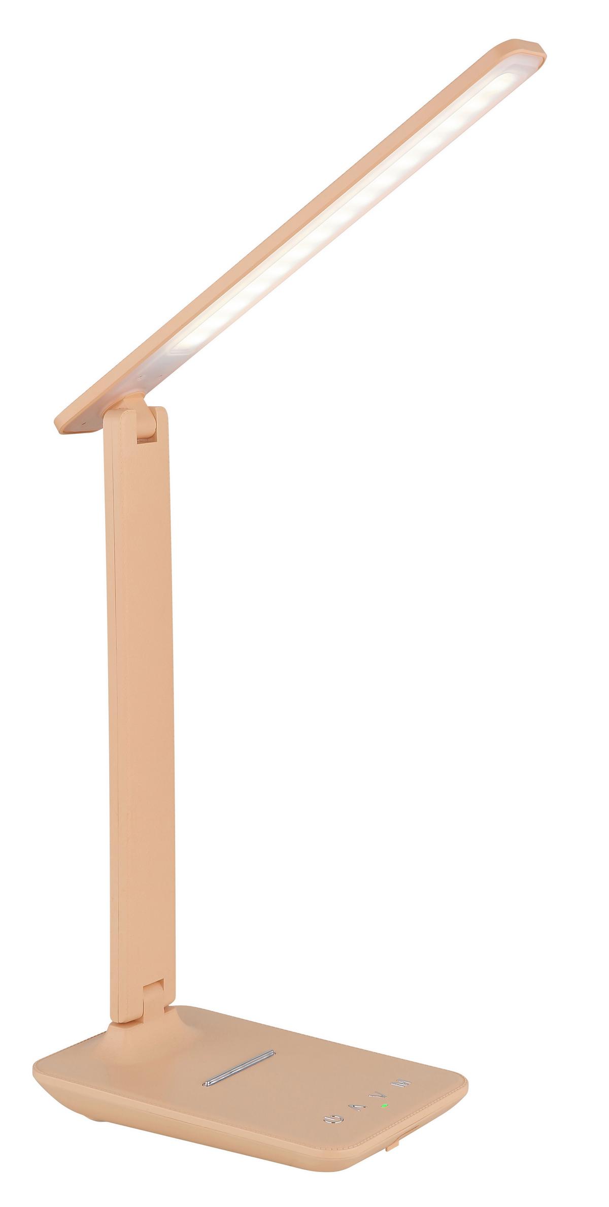 LED-SCHREIBTISCHLEUCHTE 58400P - Opal, Design, Kunststoff (42/11,5/56,5cm) - Globo