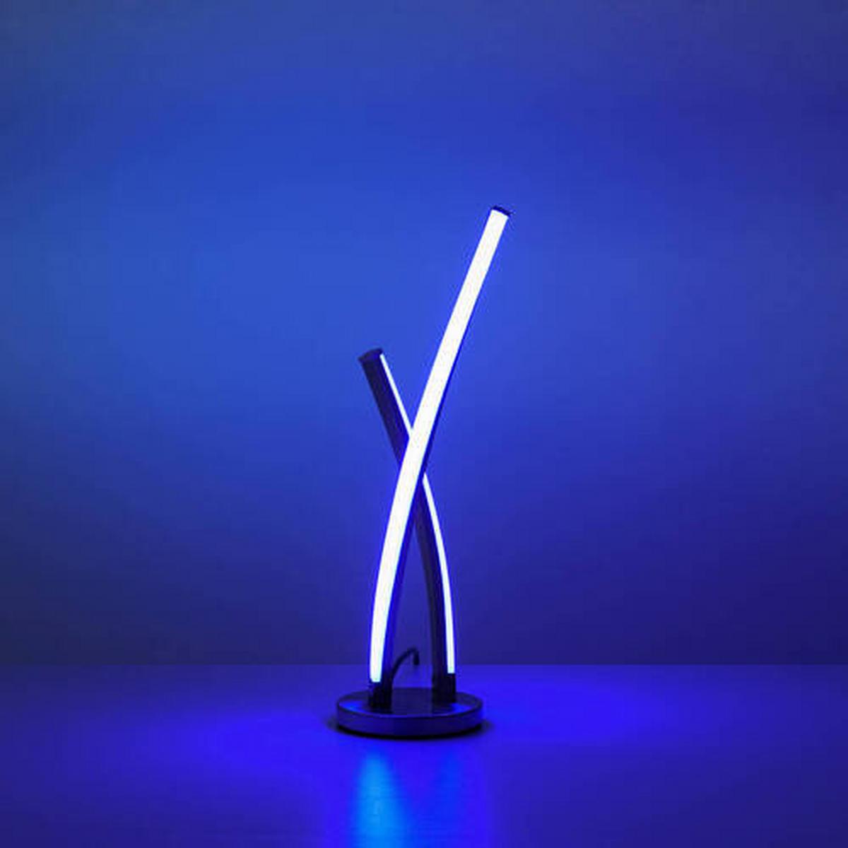 LED-Tischleuchte Lolasmart-Swing max. 11 Watt - Design, Kunststoff/Metall (13/13/48,5cm)