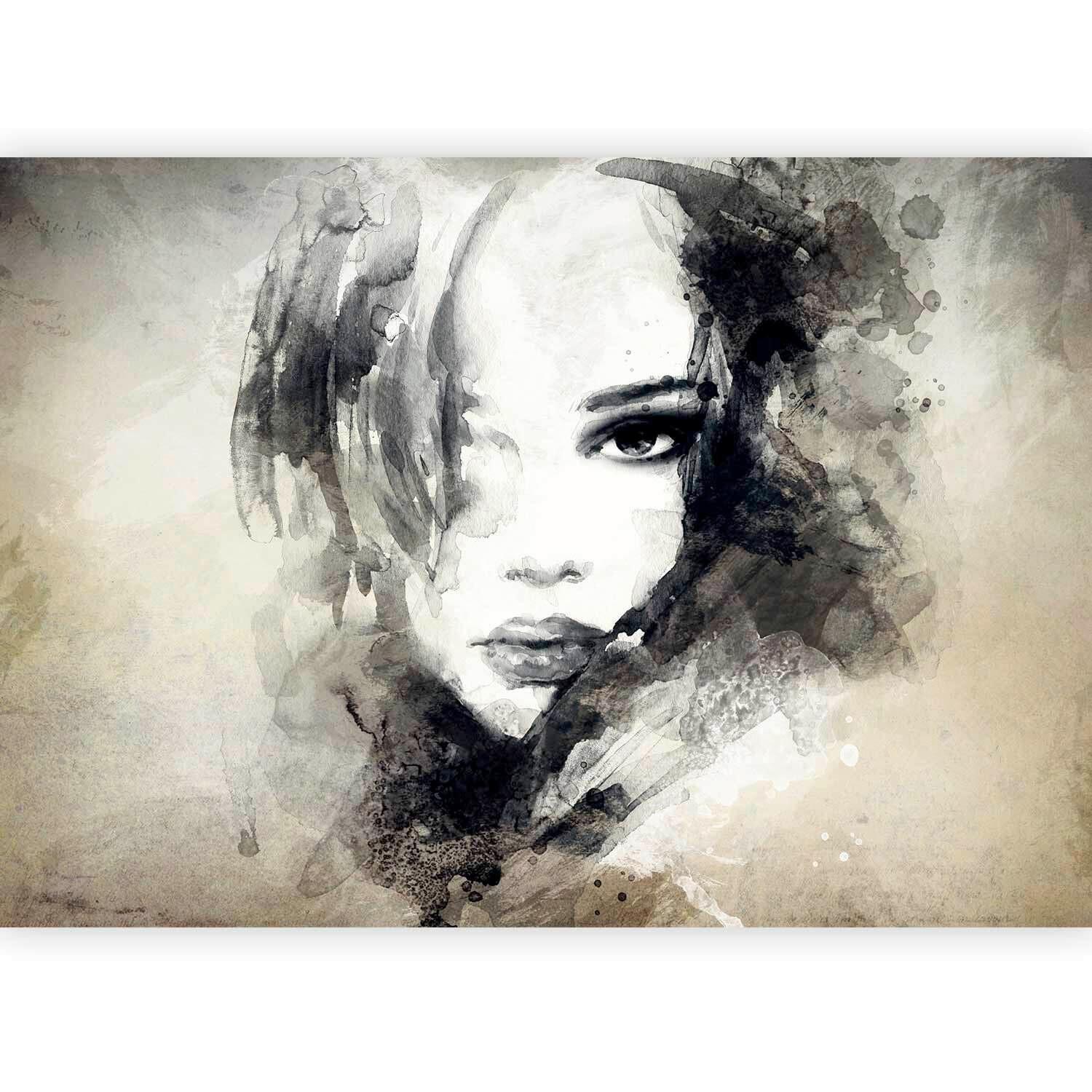 Fototapete Hde Grau/Beige - Beige/Grau, LIFESTYLE, Textil (200/140cm) - artgeist