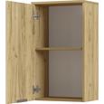 Hängeschrank in Eichefarben - Eichefarben/Alufarben, MODERN, Holzwerkstoff/Metall (39/69/27cm) Hängeschrank in Eichefarben - Eichefarben/Alufarben, MODERN, Holzwerkstoff/Metall (39/69/27cm)