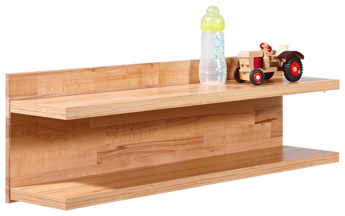 PÓŁKA ŚCIENNA 2063-34-24/40 SIMONE -PV- - kolor naturalny, Konventionell, materiał drewnopochodny/drewno (90/28/21cm) - Jimmylee