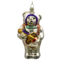 Christbaumanhänger Figures Multicolor - Multicolor, Glas/Textil (7/13/7cm) - Mömax