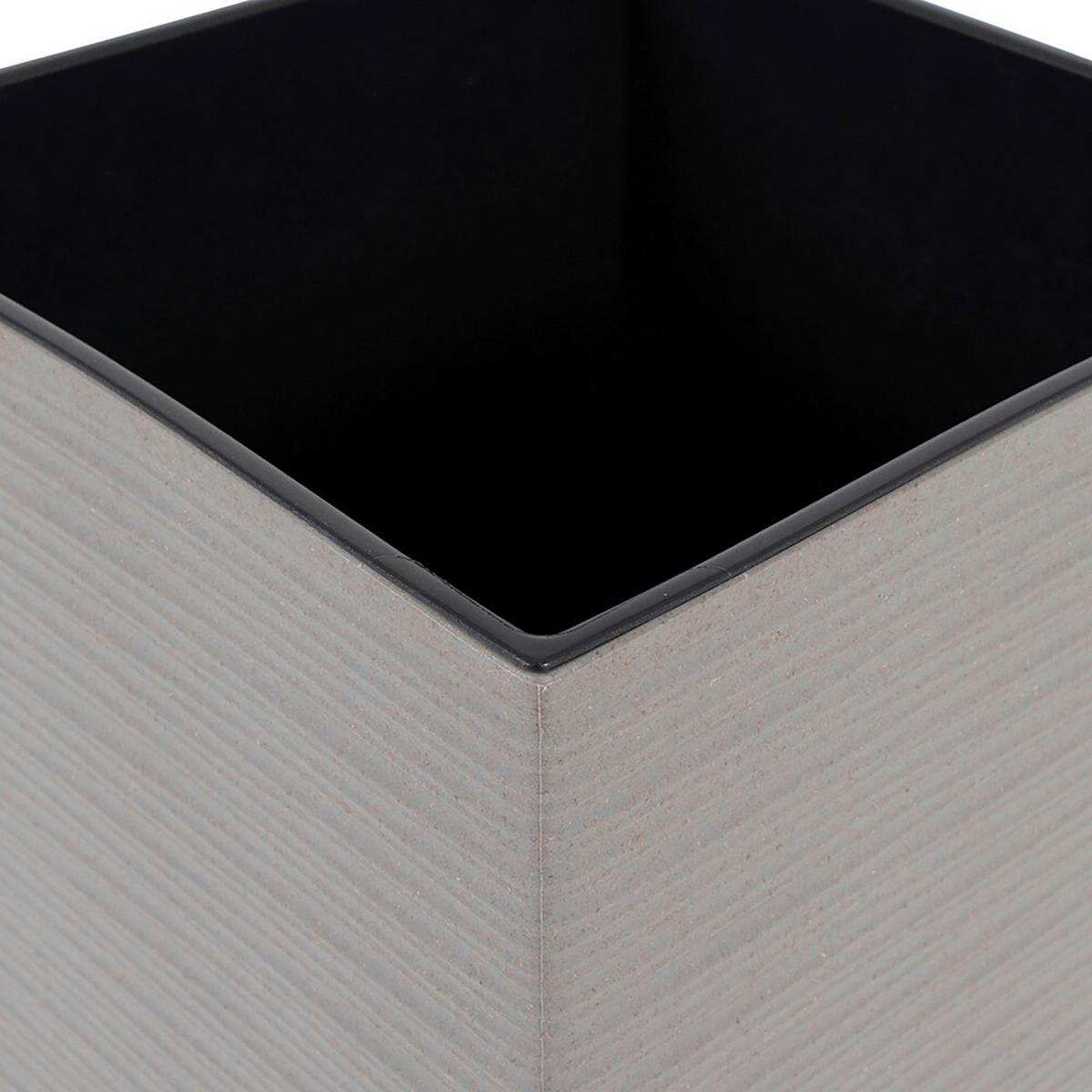 Übertopf-Set Grau, 2-teilig - Grau, Basics, Kunststoff (30/57/30cm) - Siena Garden