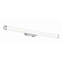 LED-Wandleuchte Mattimo in Weiß/Chrom max. 8,6 Watt - Chromfarben/Weiß, Basics, Kunststoff/Metall (80/5,5cm) - Trio Leuchten
