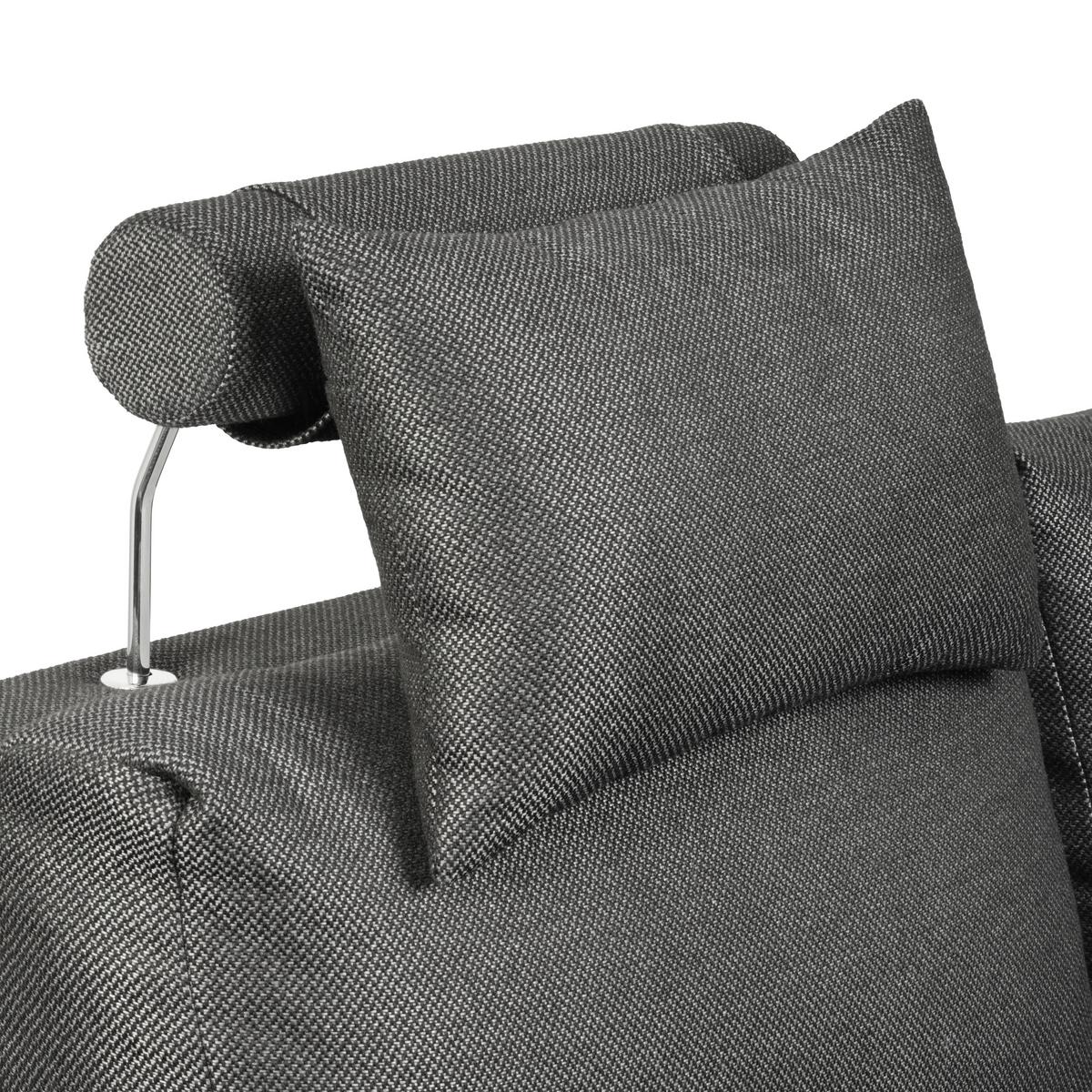 Kopfstütze Focus Grau - Grau, Konventionell, Textil - Best Price