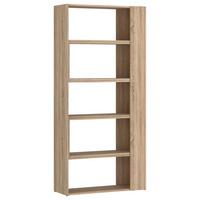 Etajeră MOTUS - stejar Sonoma, Modern, material pe bază de lemn (82-146/180/35cm) - Modern Living