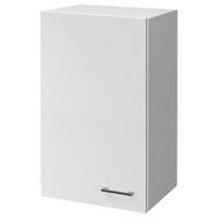 Kuhinjska Zgornja Omarica Lucca, Bela - bela/barve aluminija, Konvencionalno, umetna masa/leseni material (50/89/32cm) - FlexWell