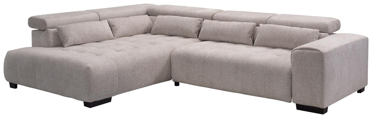 Kutna Garnitura Matera - prirodne boje/bež, Trend, drvni materijal/tekstil (226/311cm)