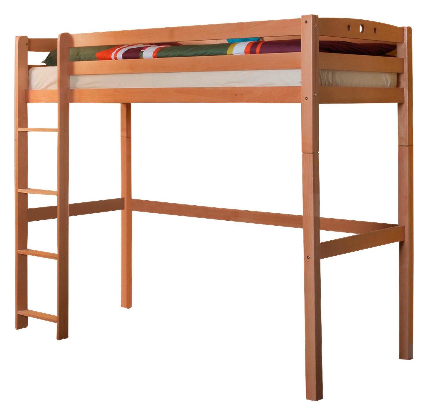 Pograd Tolly R, 90x200, Bukev, Masivno - barve bukve, Basics, les (90/200cm) - Livetastic