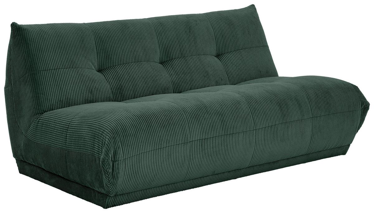 Modul Sofaelement Giselle Dunkelgrün - Dunkelgrün, Trend, Textil (180/80/112cm) - Livetastic
