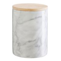 Ételtároló Doboz Marble-M - fehér, Modern, műanyag/kő (11/14,5cm) - Premium Living