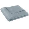 SERVIETTE DE DOUCHE LUISE - bleu, KONVENTIONELL, textile (70/140cm) - Modern Living