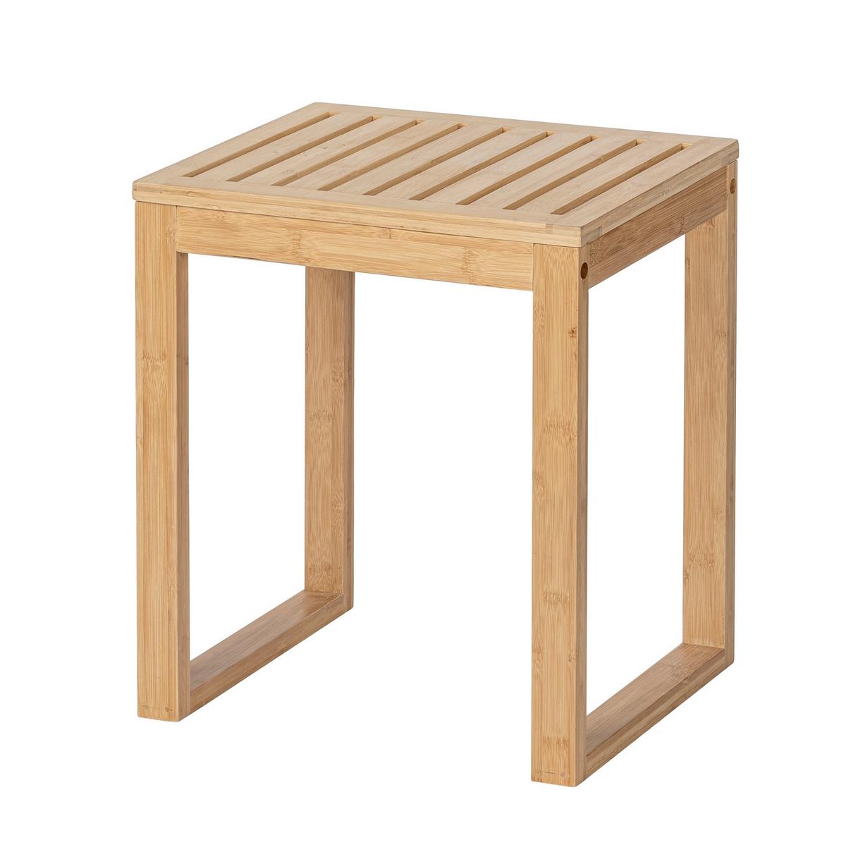 Hocker in Naturfarben - Naturfarben, KONVENTIONELL, Naturmaterialien (40/30/46cm) - Mömax