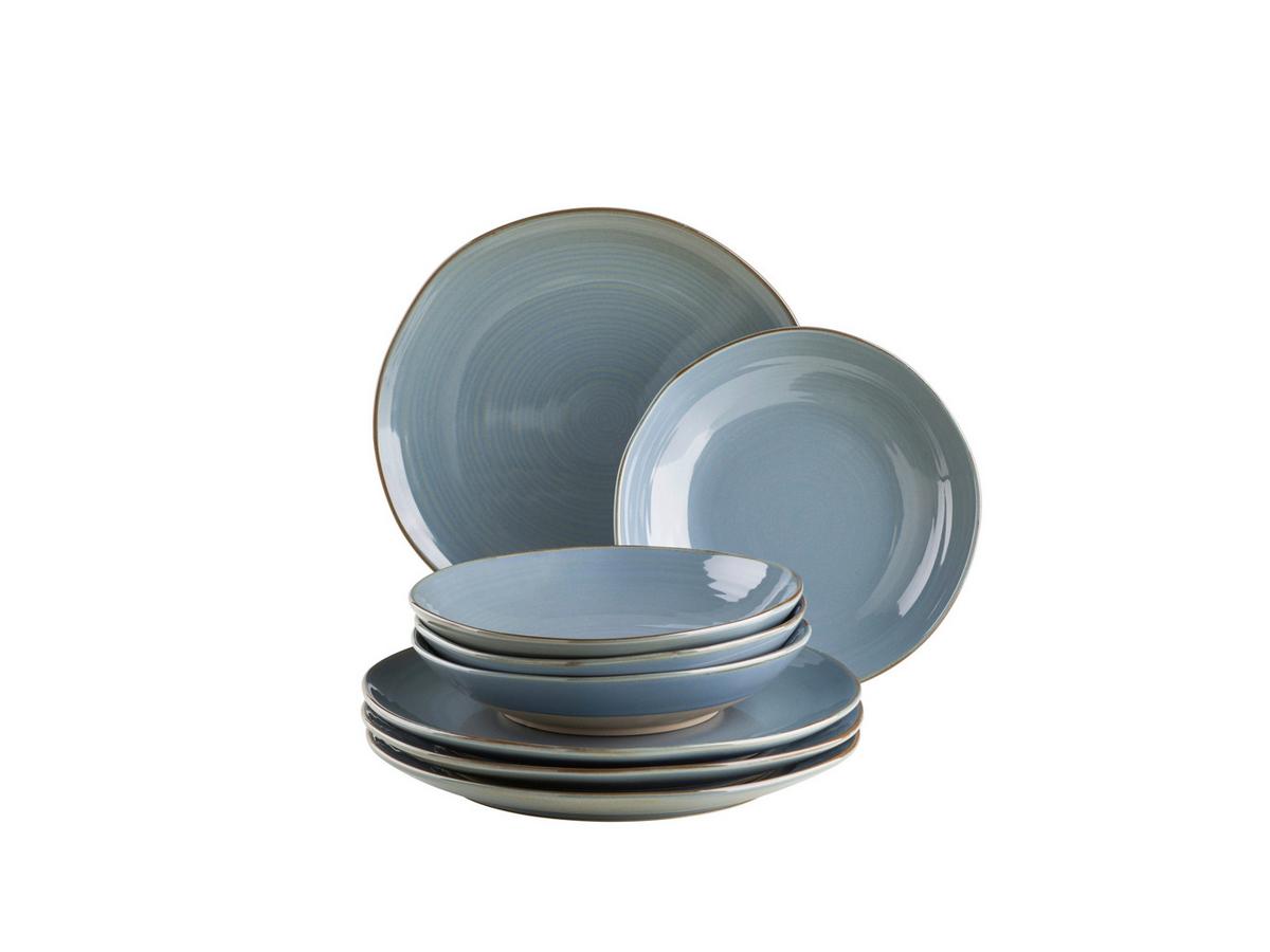 TAFELSERVICE TAFELSERVICE, 934087 - Blaugrau, Basics, Keramik - Mäser