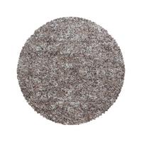 Hochflorteppich Enjoy Beige Ø ca. 200cm - Beige, KONVENTIONELL, Textil (200/200cm) - Novel