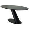 MATBORD STEVEN - svart, Design, metall/trämaterial (160/76/95cm) - Mömax