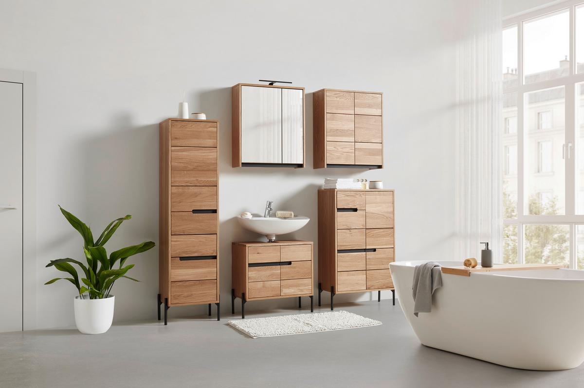 Oberschrank Avanto Eichefarben - Natur, Holz (60/70/35cm) - ecoTree