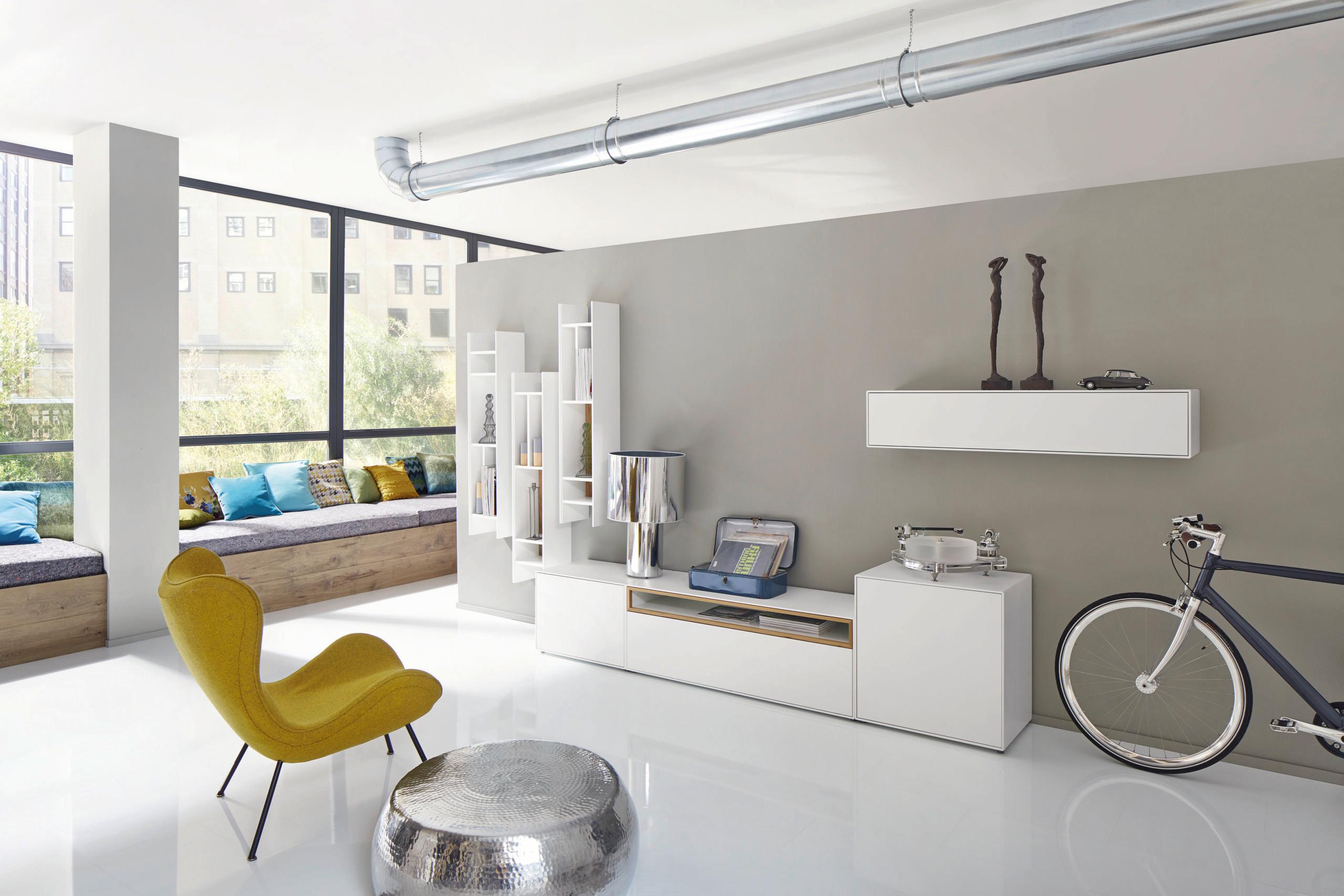 KOMODA NOW! EASY - biały, Design, materiał drewnopochodny (64/64/44,8cm) - Now by hülsta