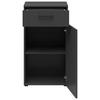 Komoda Multi - boje grafita/antracit, Moderno, drvni materijal/plastika (45/83/40cm) - Modern Living