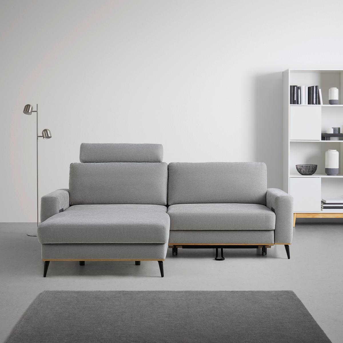 Sedežna Garnitura Romeo - siva/črna, Konvencionalno, kovina/tekstil (234/87/167cm) - Premium Living
