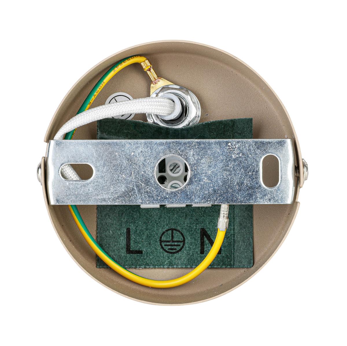 Reflektor Simba - črna/peščene barve, Romantika, kovina/umetna masa (10,8/8/9,7cm) - Mömax