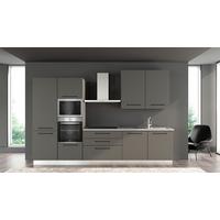 Blok Kuhinja S Aparatima Line 330 - siva/crna, Konvencionalno, metal/drvo (330/216-240/60cm) - Mömax