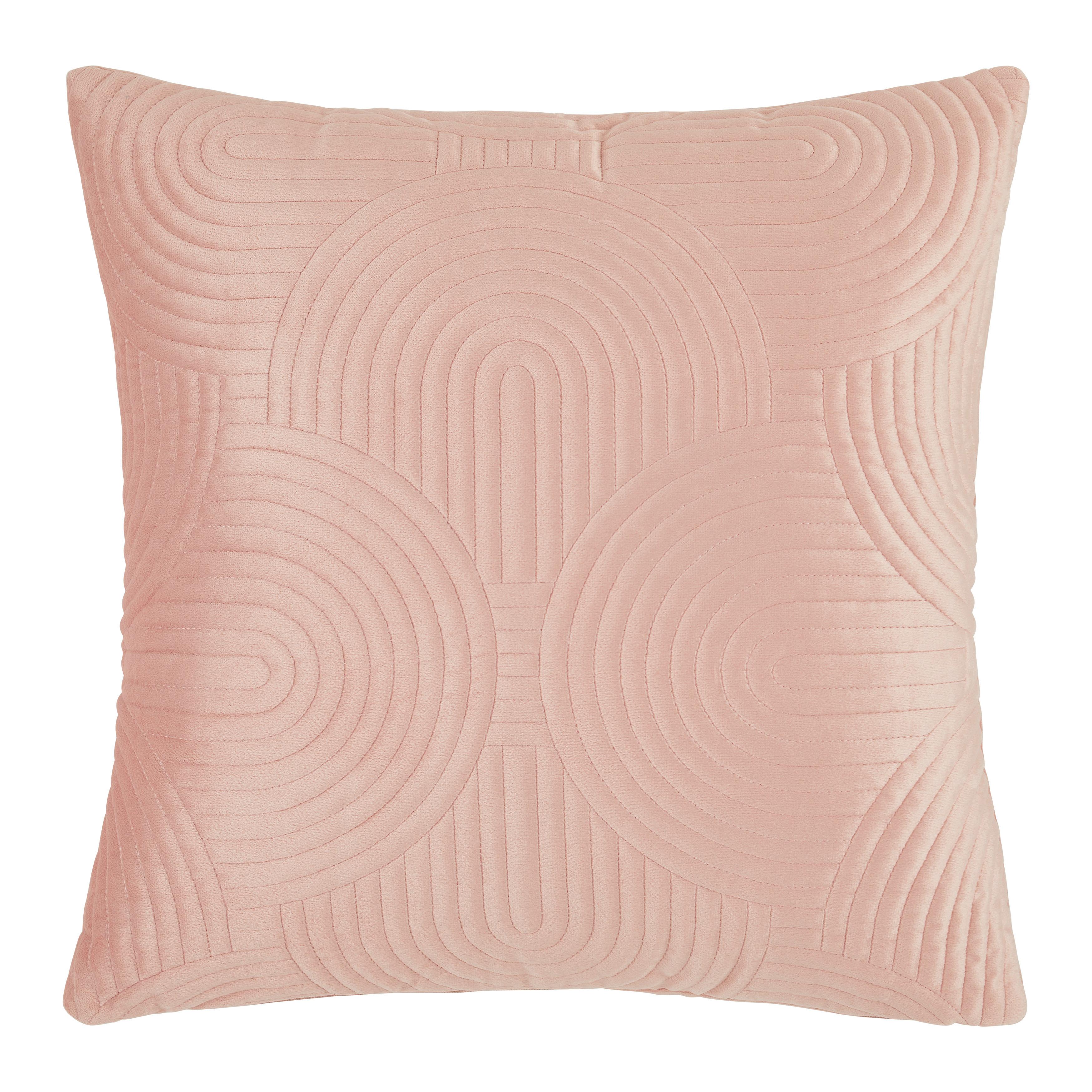 Zierkissen Boggy Rosa ca. 45x45cm - Rosa, MODERN, Textil (45/45cm) - Based