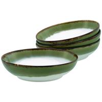 Set Posod Cascade Green, 4-Delni - zelena/bela, Design, keramika (22,5cm) - Creatable