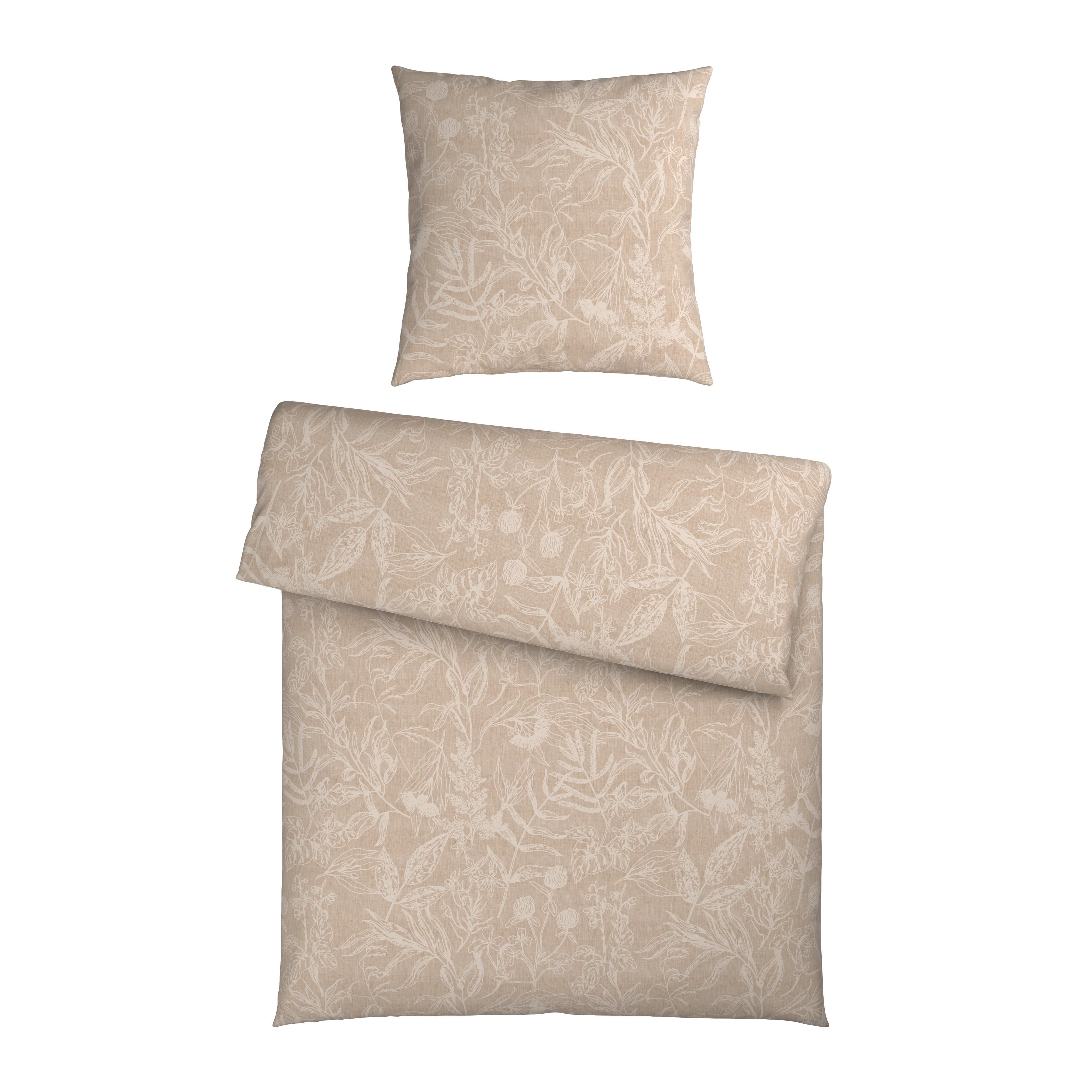 Bettwäsche Tylpur Beige ca. 135x200cm - Beige, Textil (135/200cm) - Mömax